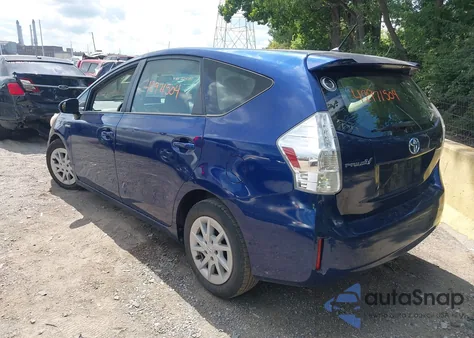 2012 Toyota Prius V Two из США, поврежденный, VIN JTDZN3EU8C3161205